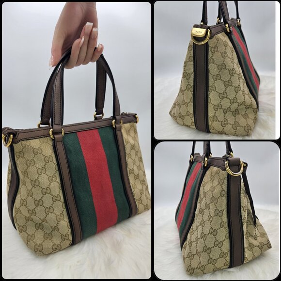Gucci Rania Top Handle 2-Way Bag - Picture 11 of 17